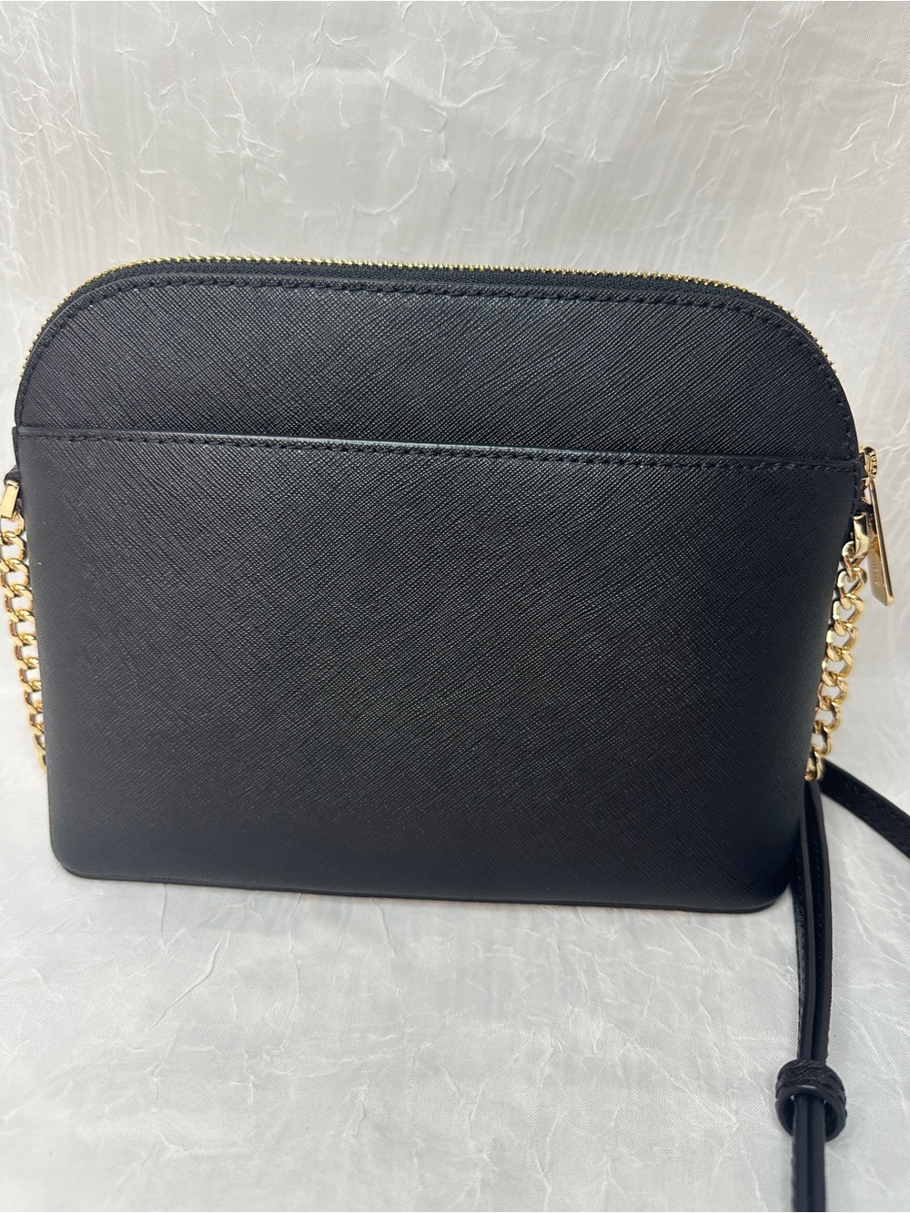 Michael Kors Cindy Black Crossbody with Gold Hardware - Picture 2 of 6